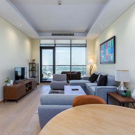 Modern 1Br Apartment, High Floor, Near Dubai Mall Ngoại thất bức ảnh