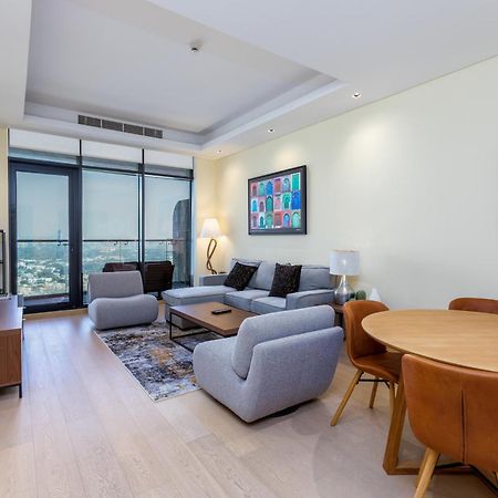 Modern 1Br Apartment, High Floor, Near Dubai Mall Ngoại thất bức ảnh
